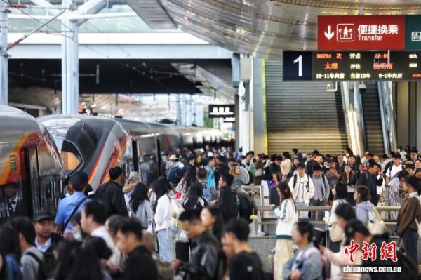 千宏财富 云南铁路国庆中秋假期发送旅客逾363万人次
